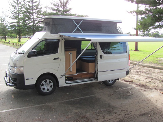 Camper Van With Extras